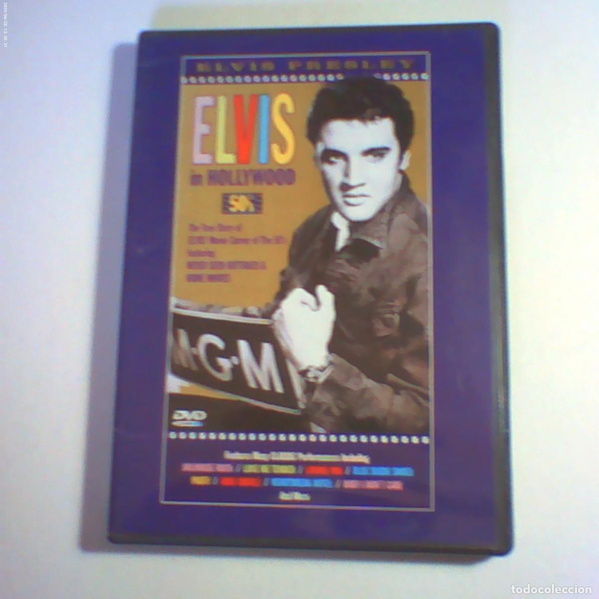 Cinema: dvd elvis presley. elvis in hollywood. 65 min en ingl&eacute;s (seminueva)