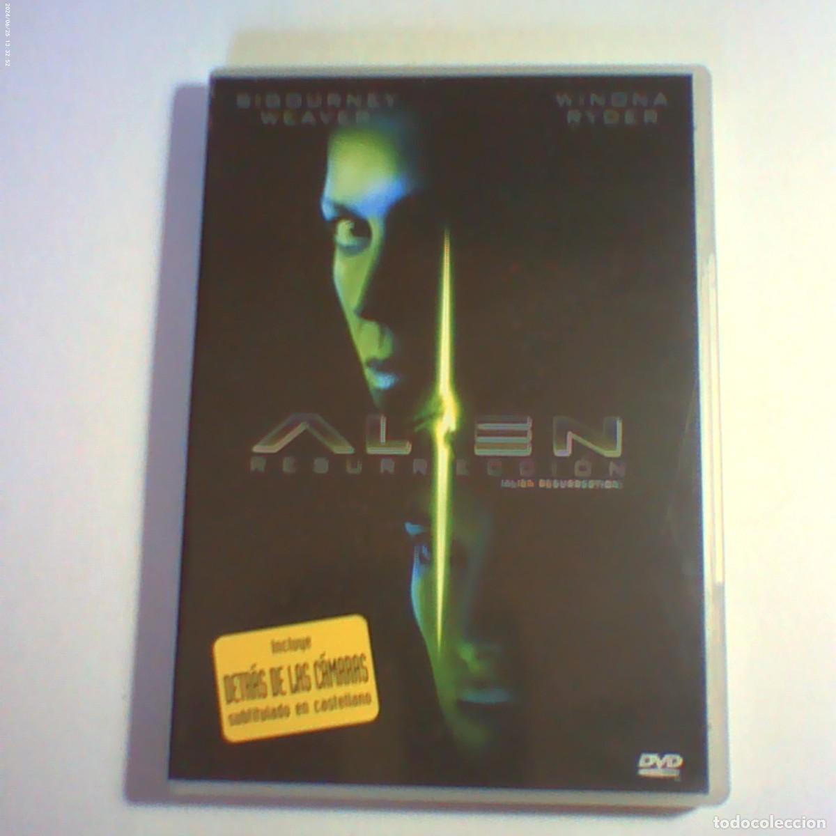Cinema: dvd alien resurrecci&oacute;n. sigourney weaver. 104 min (seminuevo)