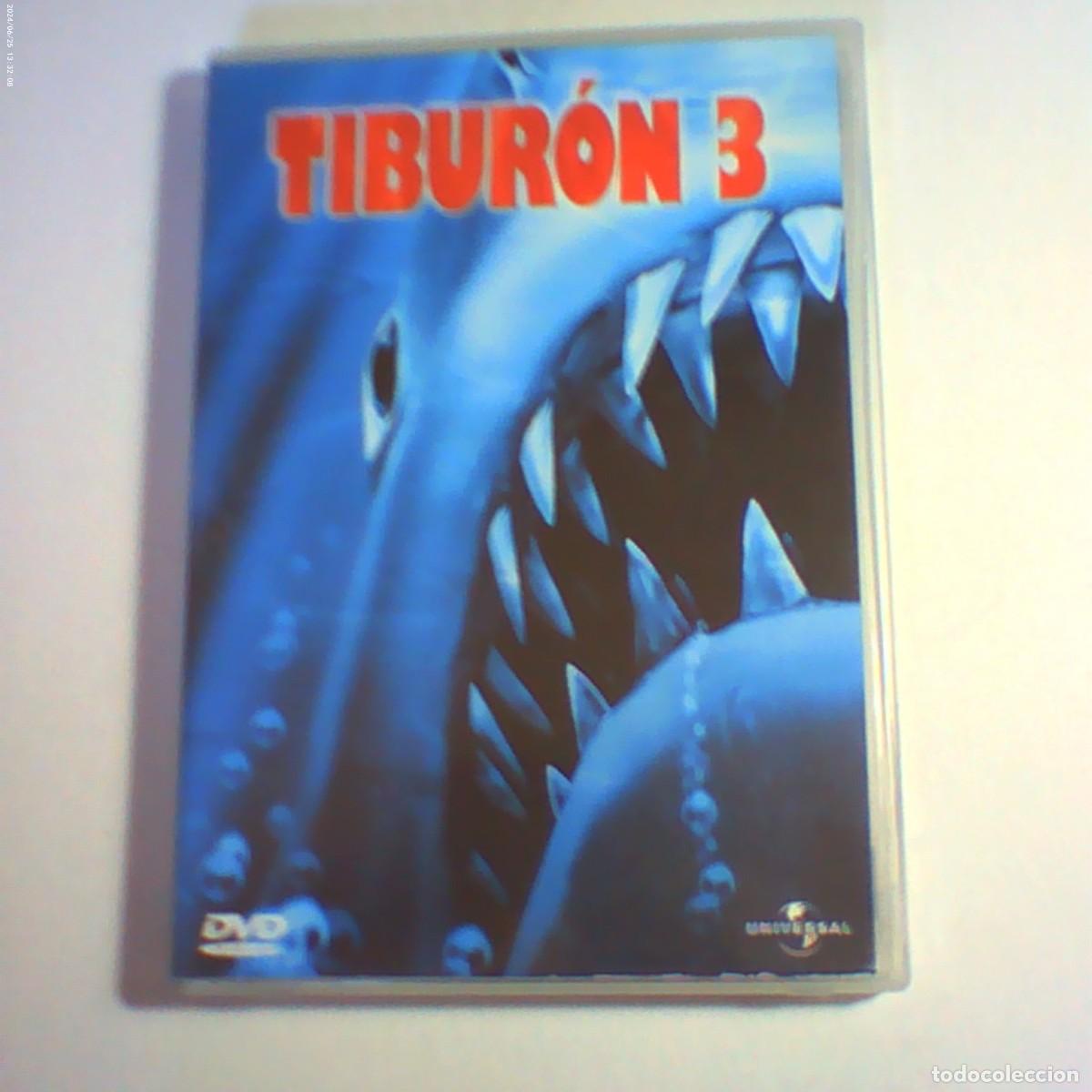 Cine: dvd tibur&oacute;n 3. dennis quaid. 94 min (seminueva)