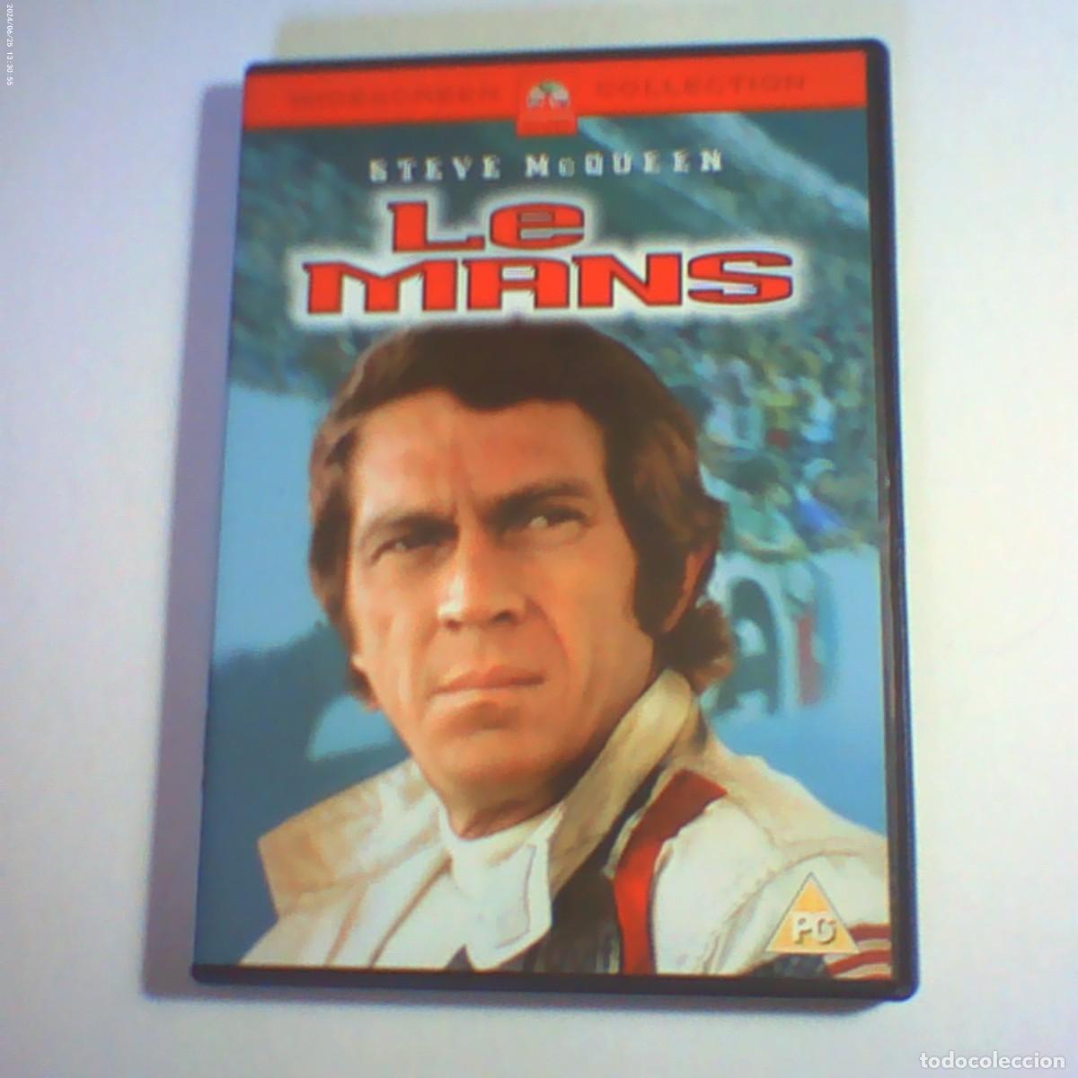 Cine: dvd le mans. steve mcqueen. 104 min con inserto (seminuevo)