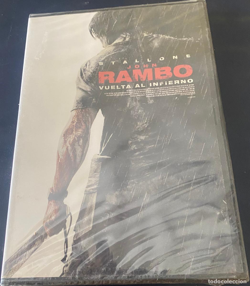 Cine: 'John Rambo - Vuelta al infierno' de Sylvester Stallone. B&eacute;lica - Acci&oacute;n. 2008. DVD nuevo precintado