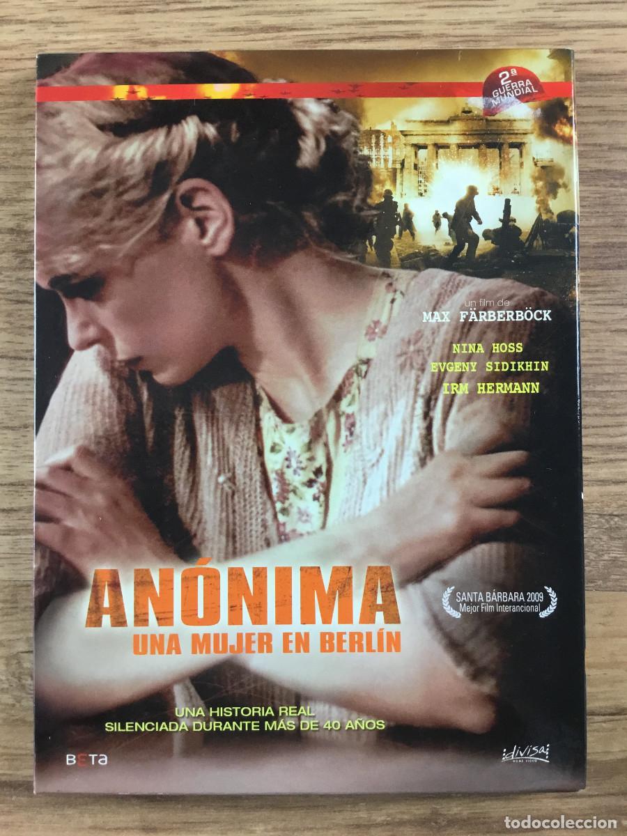 Cine: AN&Oacute;NIMA UNA MUJER EN BERL&Iacute;N- DVD - ESPA&Ntilde;OL CASTELLANO