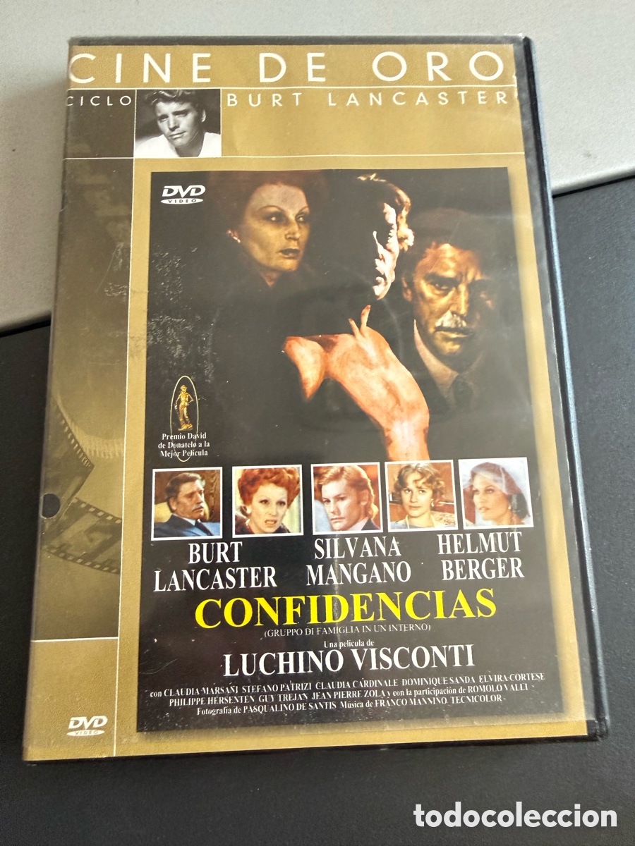 Cine: DVD. CONFIDENCIAS. Luchino Visconti