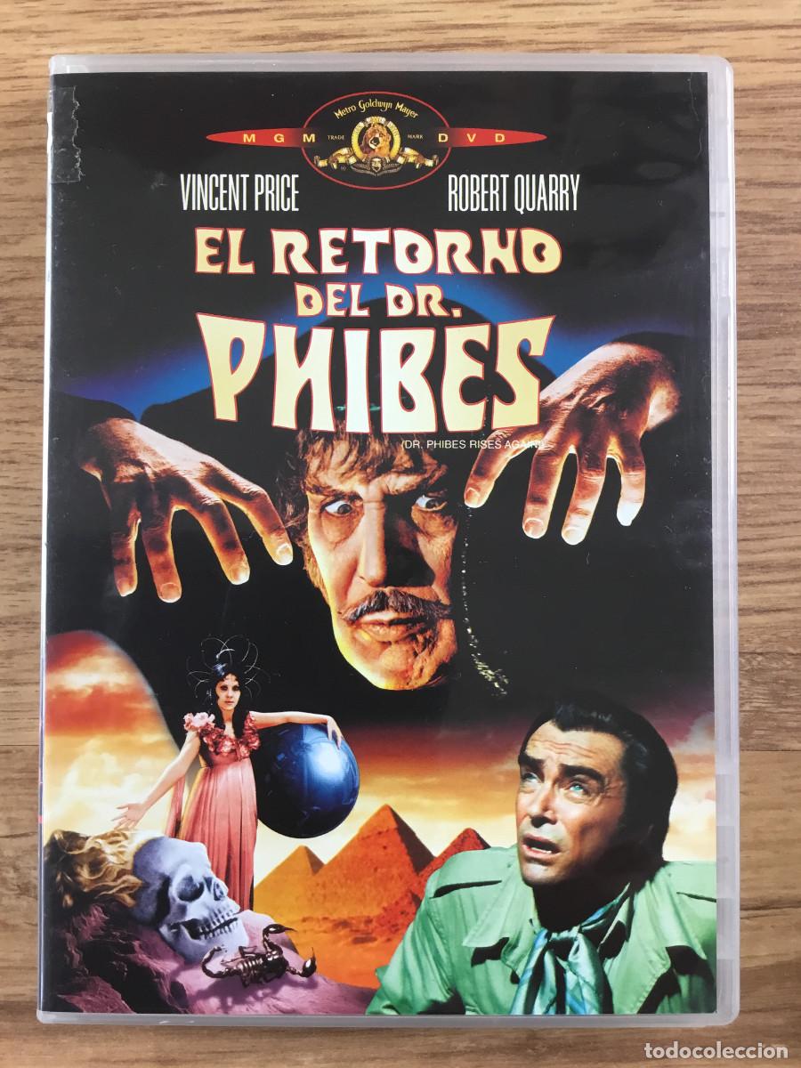 Cine: EL RETORNO DEL DR. PHIBES - VINCEN PRICE & ROBERT QUARRY - DVD - ESPA&Ntilde;OL CASTELLANO