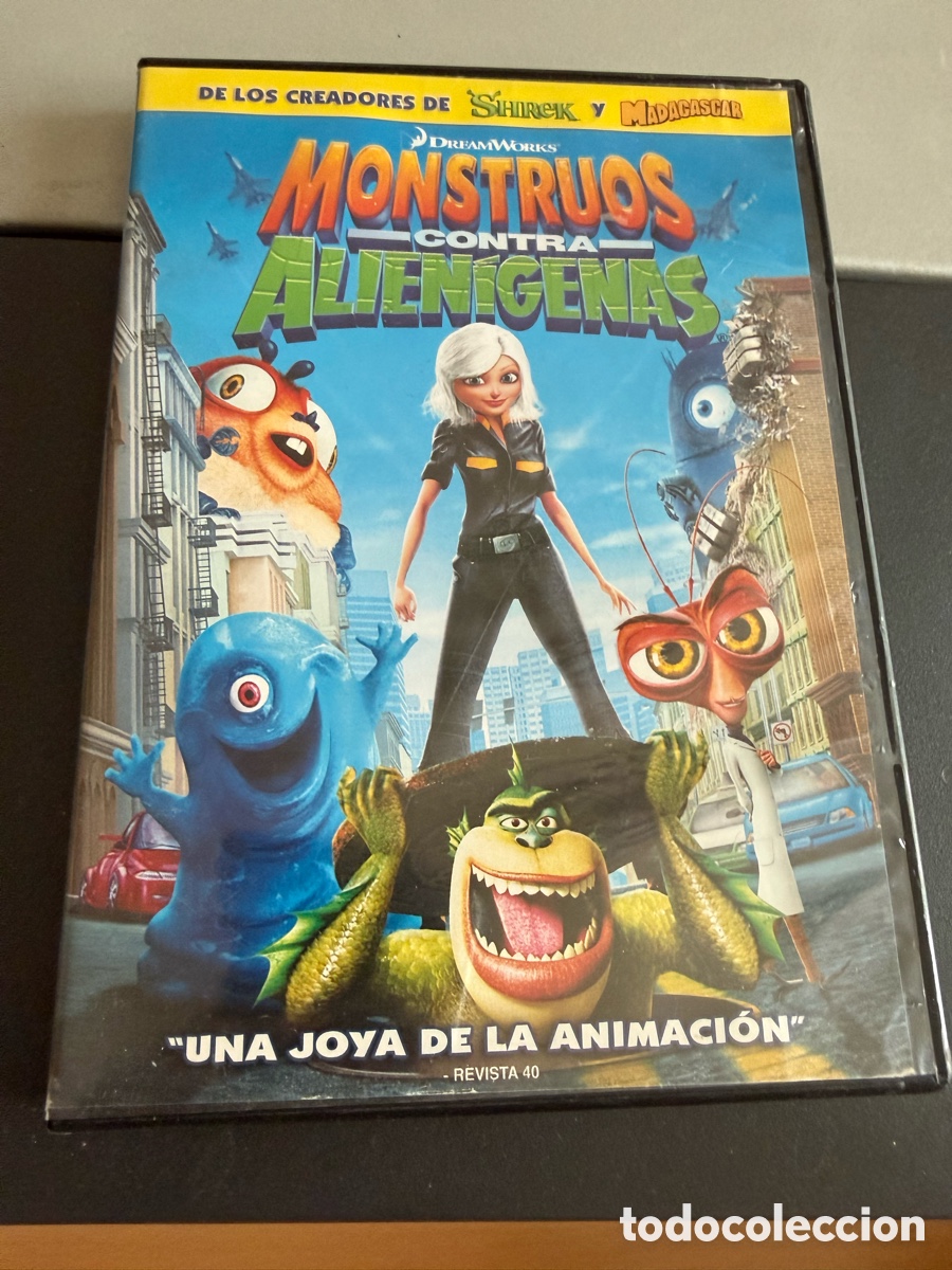 Cine: DVD. MONSTRUOS Contra ALIEN&Iacute;GENAS