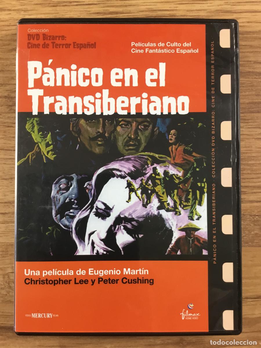 Cine: P&Aacute;NICO EN EL TRANSIBERIANO- CHRISTOPHER LEE & PETER CUSHING - DVD - ESPA&Ntilde;OL CASTELLANO