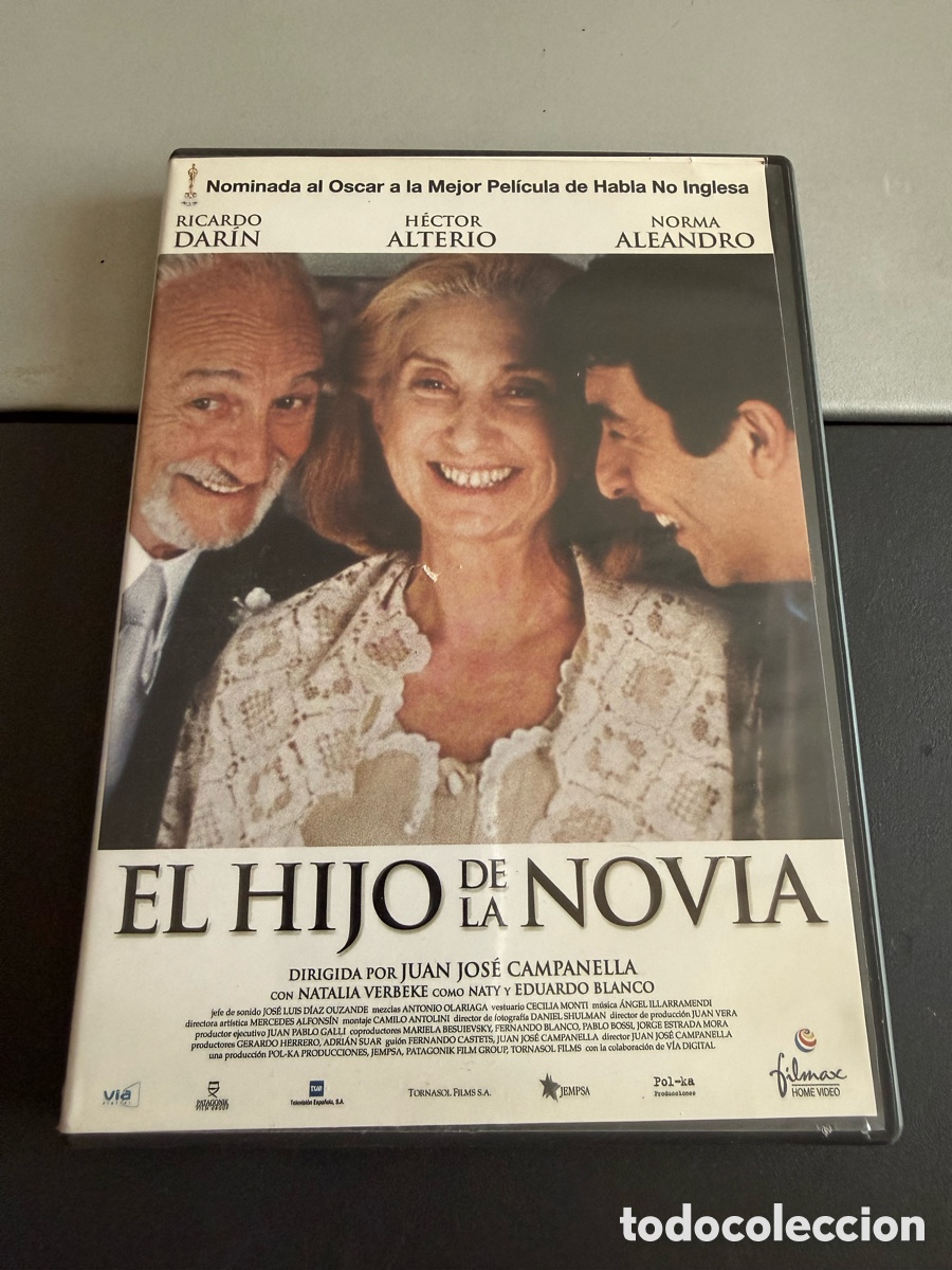 Cine: DVD. EL HIJO DE LA NOVIA