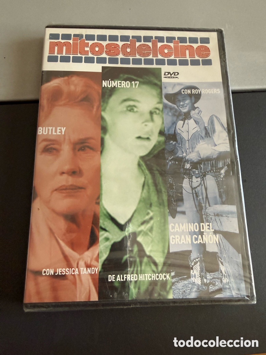 Cine: DVD. MITOS DEL CINE. 3 Pel&iacute;culas. PRECINTADO