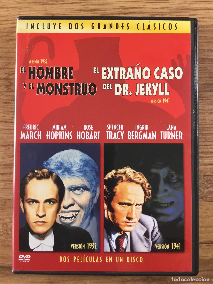 Cine: EL HOMBRE Y EL MONSTRUO + EL EXTRA&Ntilde;O CASO DEL DR. JEKYLL - DVD - DOS GRANDES CL&Aacute;SICOS
