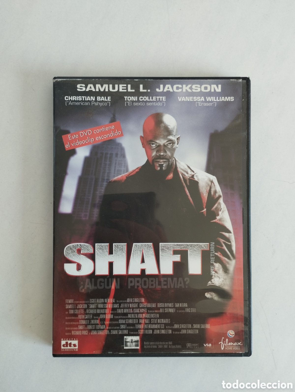 Cine: PELICULA DVD SHAFT (samuel l. jackson)