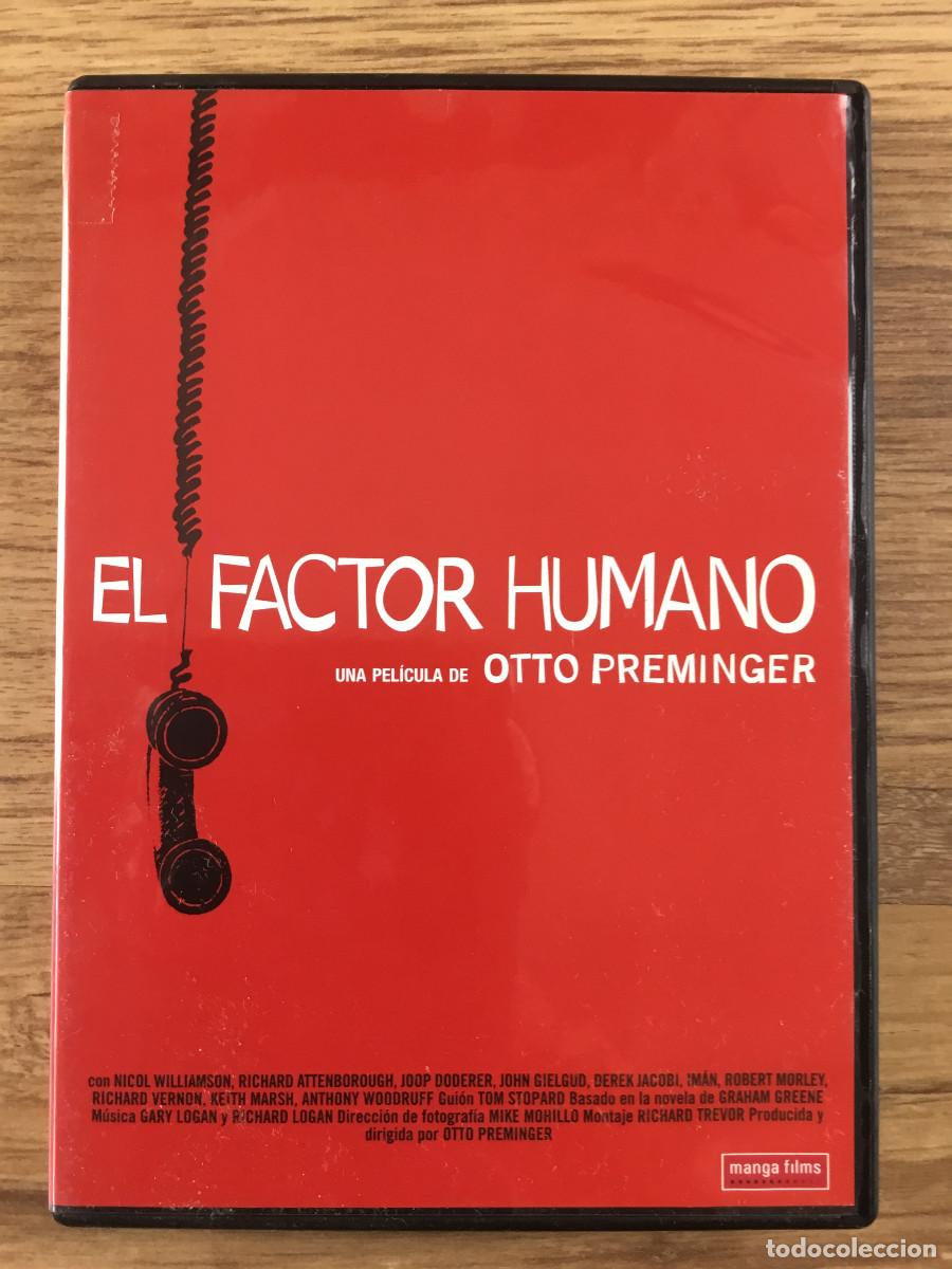 Cine: EL FACTOR HUMANO - OTTO PREMINGER - DVD