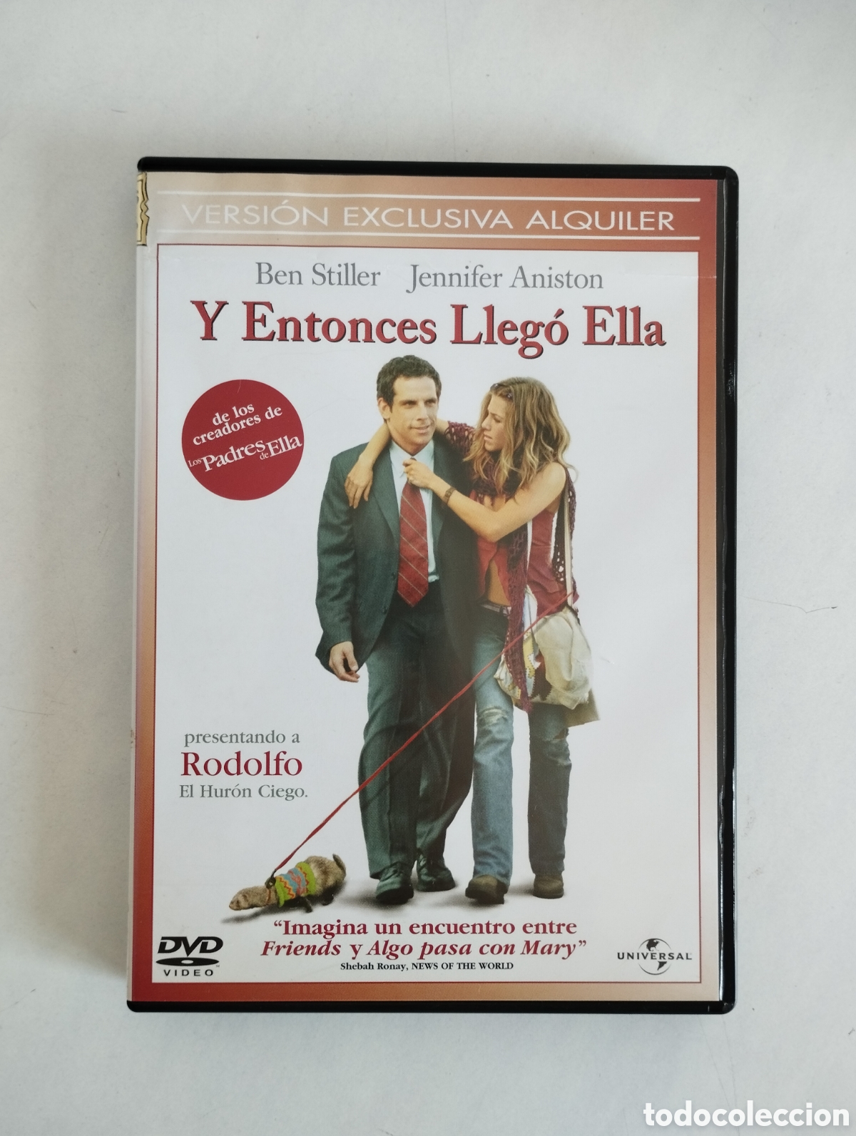 Cine: PELICULA DVD Y ENTONCES LLEG&Oacute; ELLA