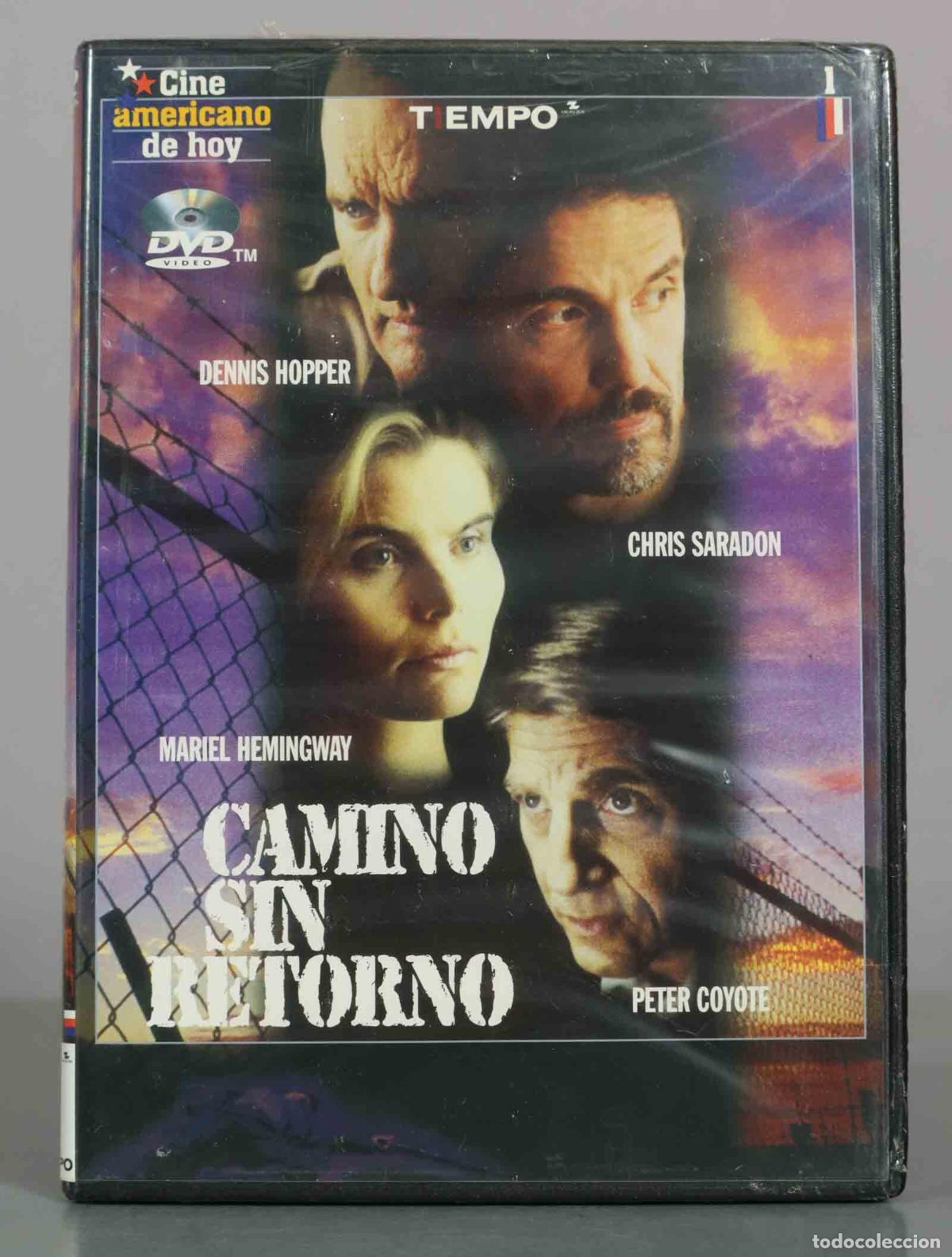 Kino: DVD. Camino sin retorno - Dennis Hopper, Chris Sarandon, Mariel Hemingway, Peter Coyote PRECINTADO