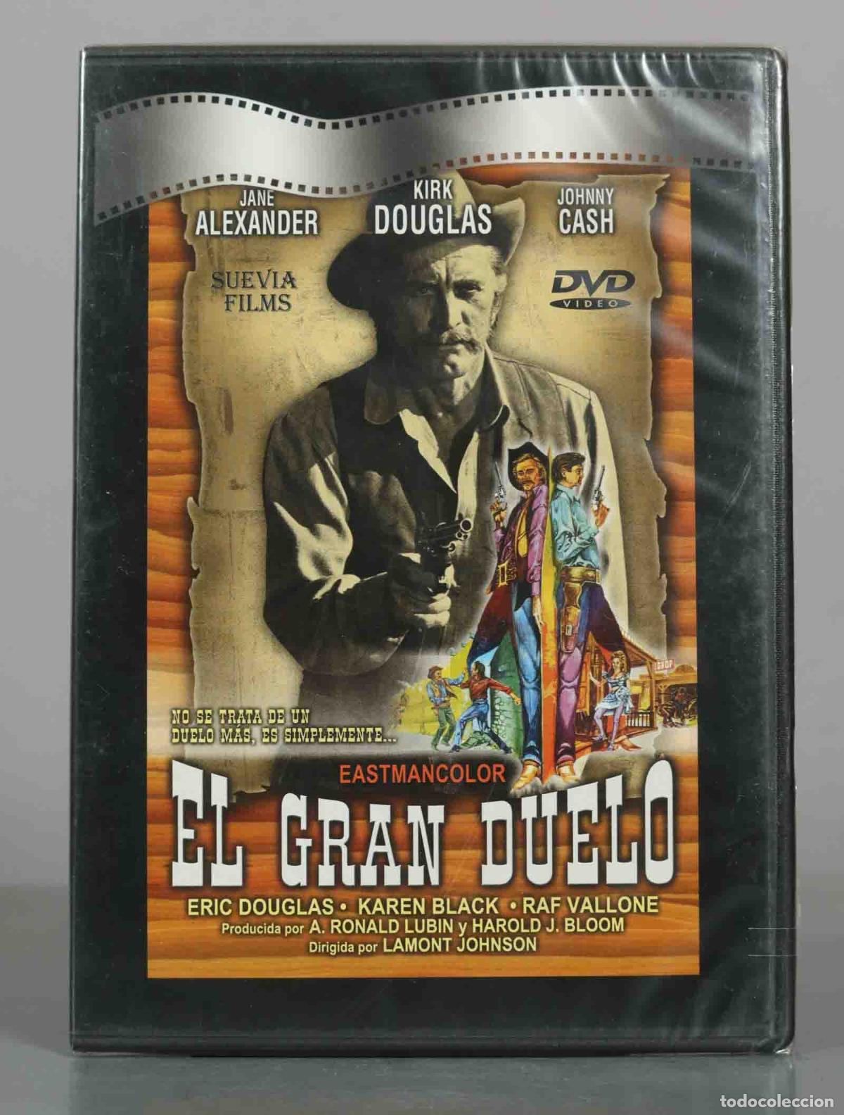 Kino: DVD. El Gran Duelo - Kirk Douglas, Johnny Cash, Jane Alexander, Eric Douglas, Karen Blac PRECINTADO