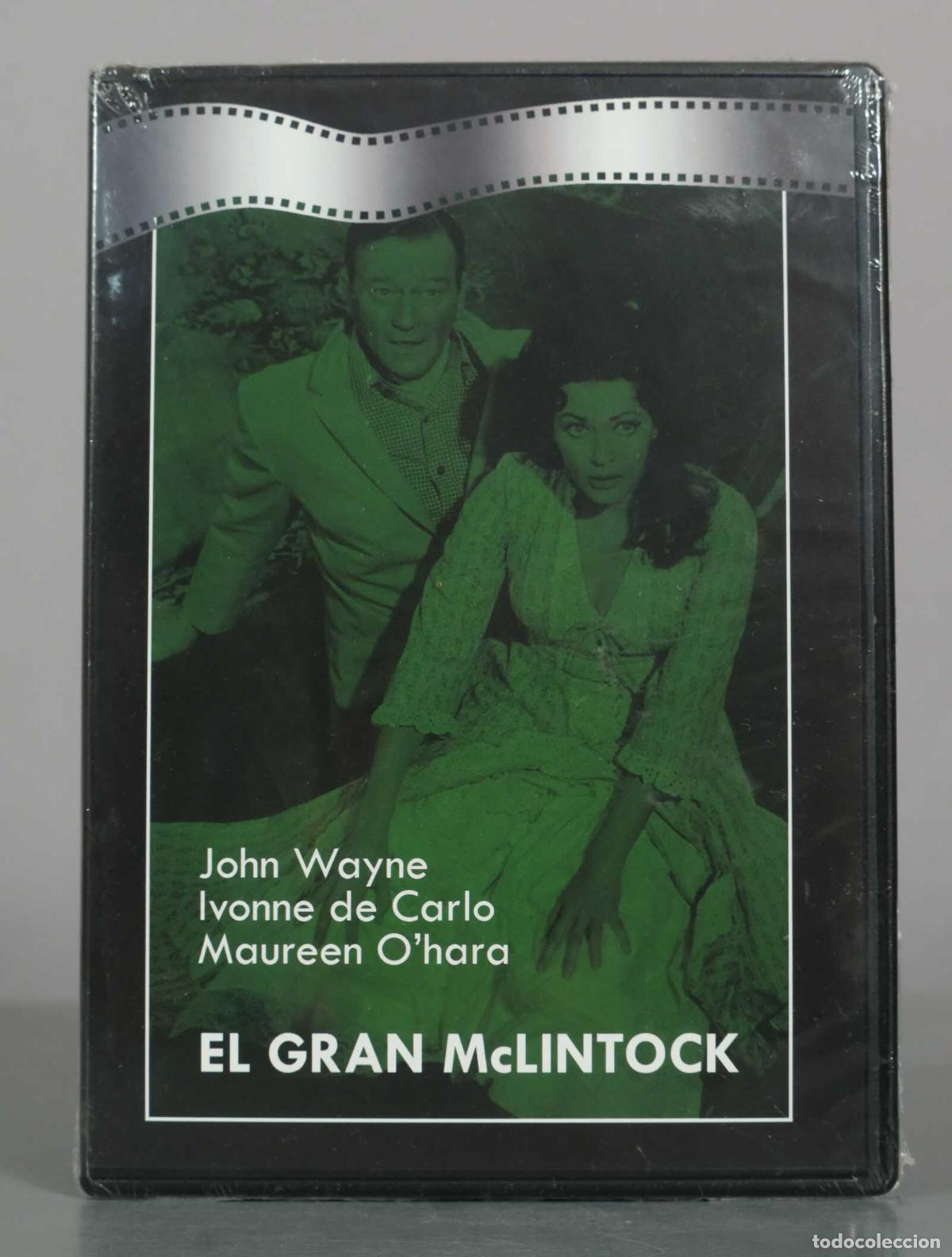 Kino: DVD. El Gran McLintock - Andrew V. McLaglen, John Wayne, Maureen O&acute;Hara, Ivonne de Carlo PRECINTADO
