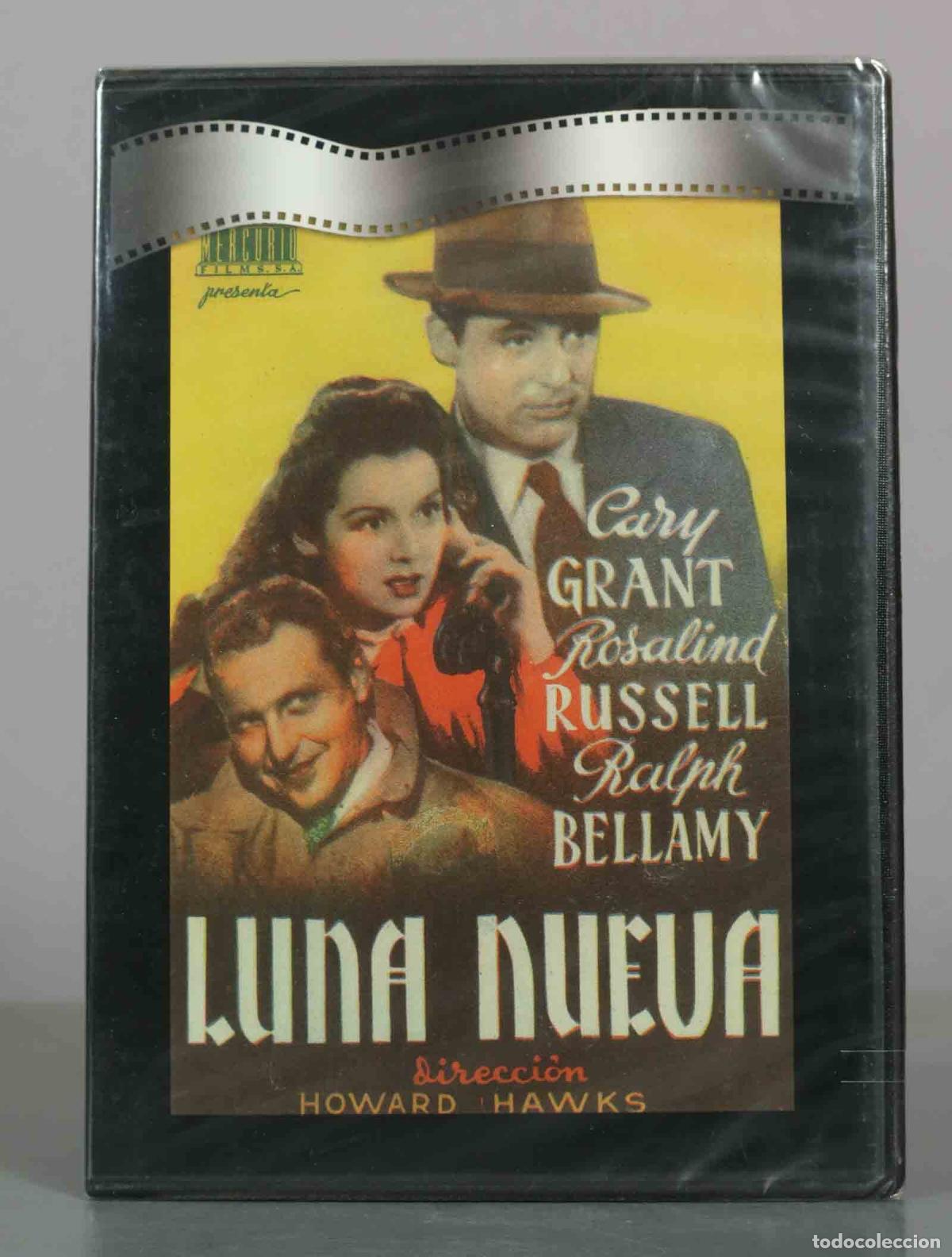 Kino: DVD. Luna Nueva - Howard Hawks, Cary Grant, Rosalind Russell, Ralph Bellamy PRECINTADO