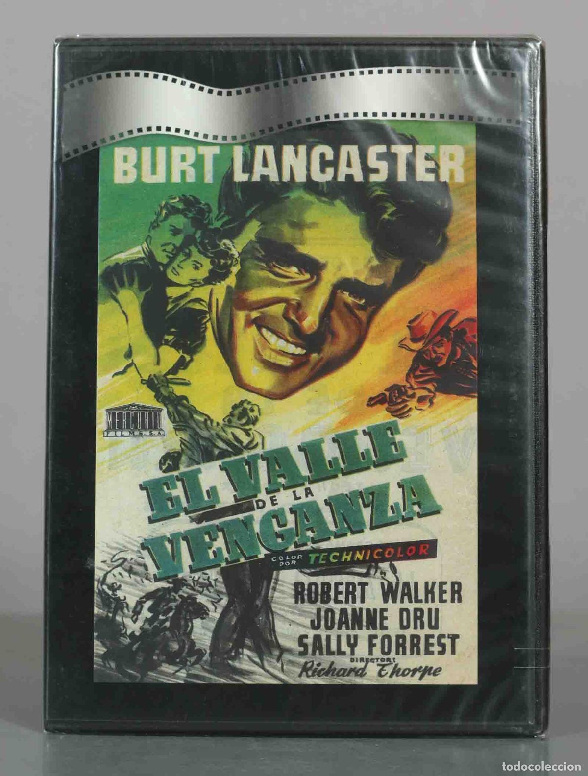 Cine: DVD. El Valle de la Venganza - Richard Thorpe, Burt Lancaster, Robert Walker, Joanne Dru PRECINTADO