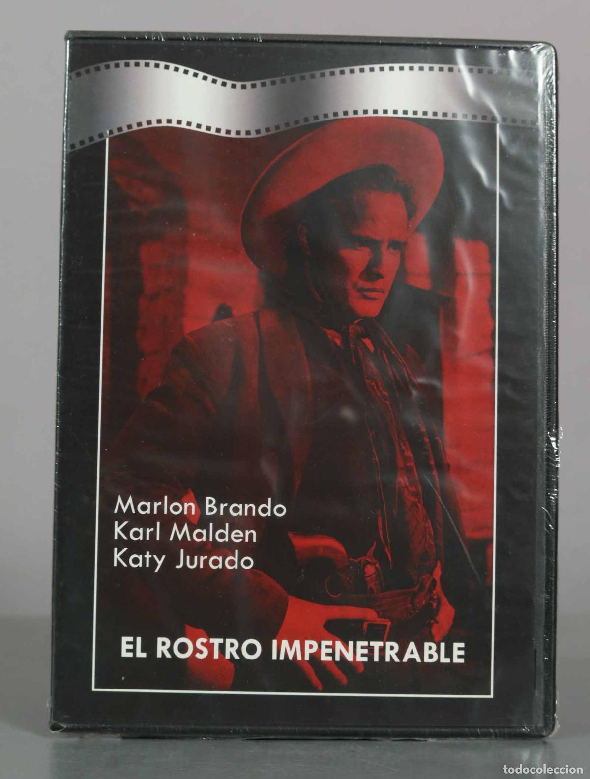 Cine: DVD. El Rostro Impenetrable - Marlon Brando, Karl Malden, Katy Jurado, Pina Pellicer PRECINTADO