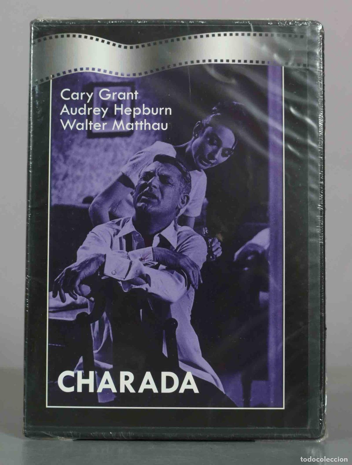Cine: DVD. Charada - Cary Grant, Audrey Hepburn, Walter Matthau PRECINTADO