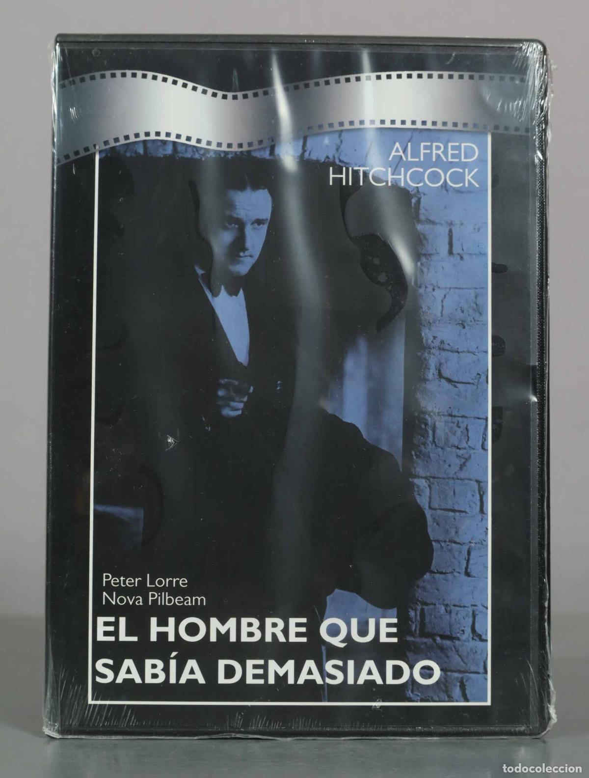 Cin&eacute;ma: DVD. El hombre que sab&iacute;a demasiado - Alfred Hitchcock, Peter Lorre, Nova Pilbeam PRECINTADO