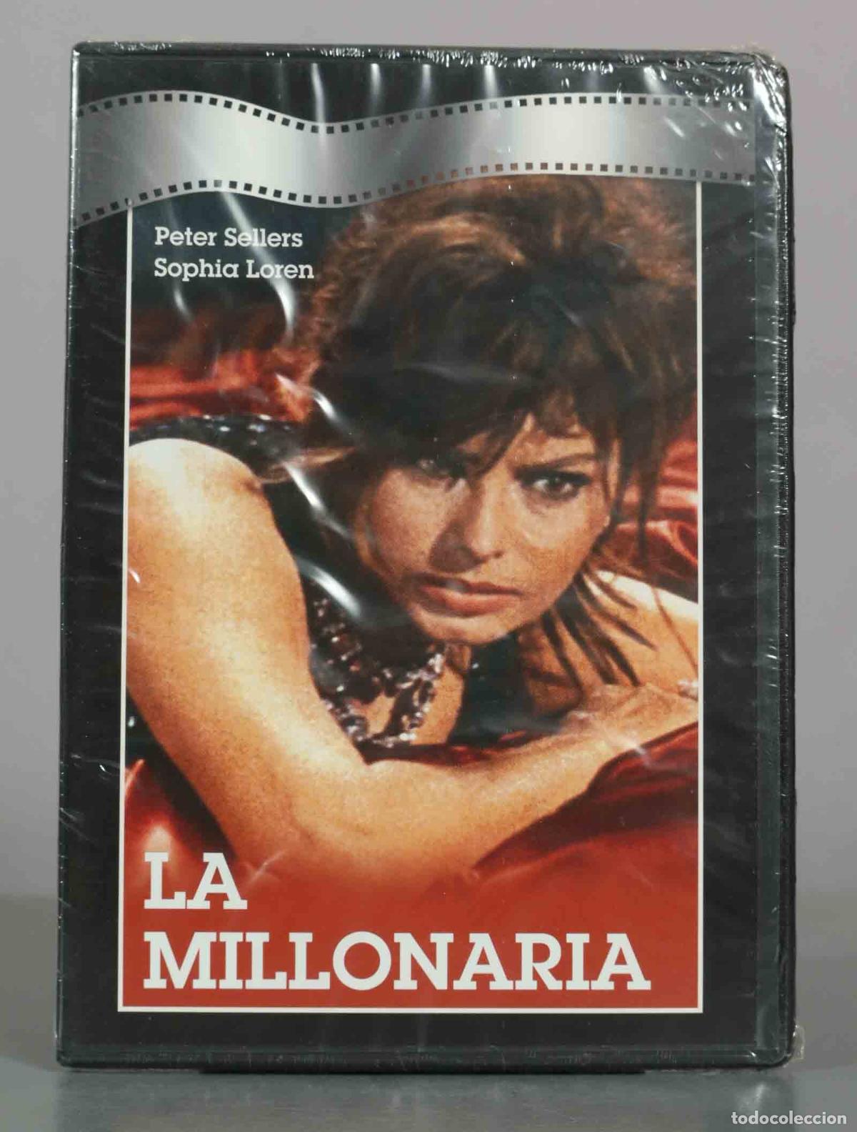 Cin&eacute;ma: DVD. La Millonaria - Peter Sellers, Sophia Loren PRECINTADO
