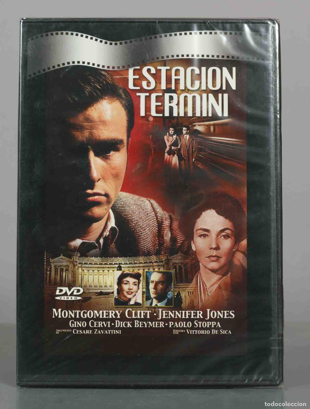 Cin&eacute;ma: DVD. Estacion Termini - Vittorio De Sica, Montgomery Clift, Jennifer Jones PRECINTADO