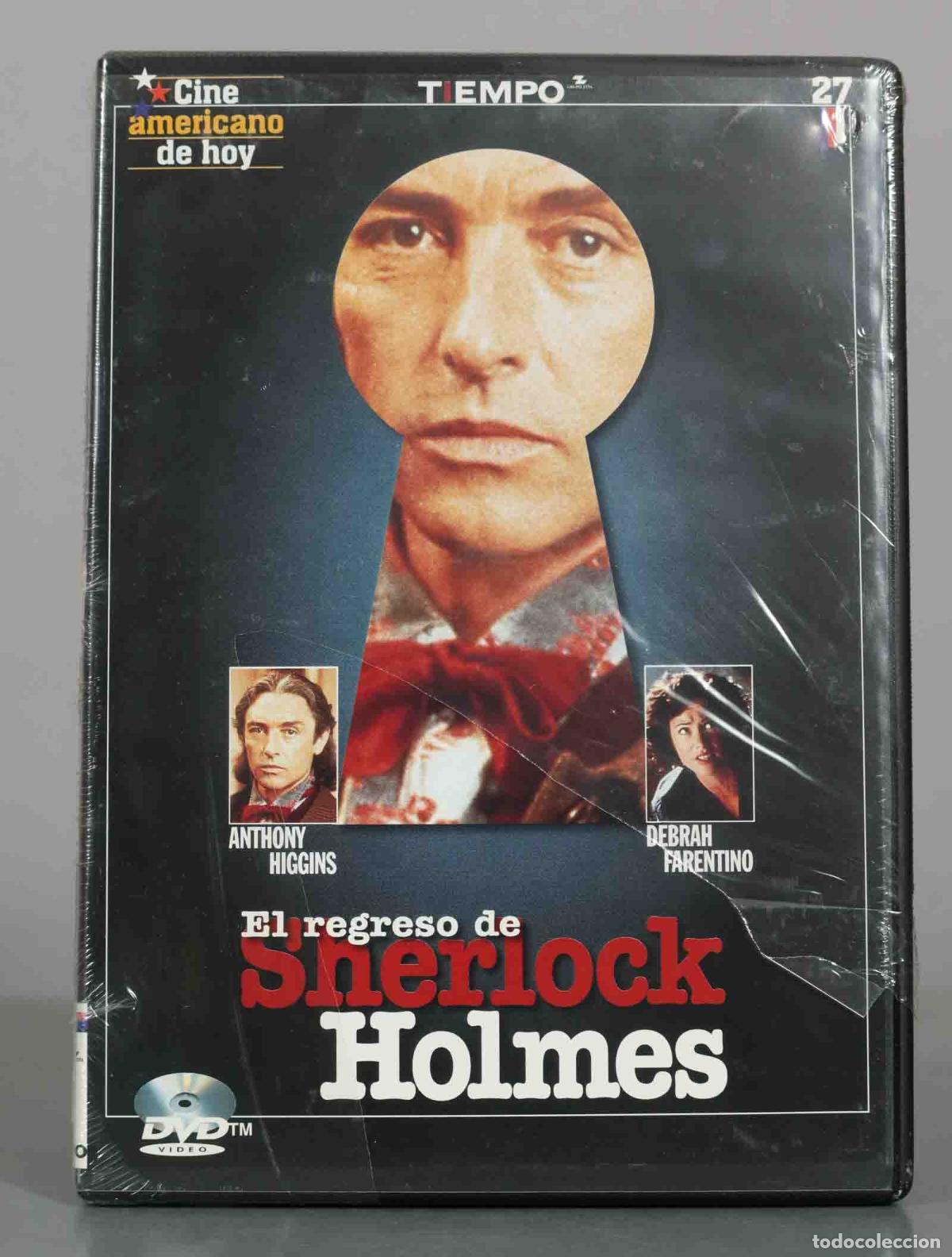 Cine: DVD. El regreso de Sherlock Holmes - Anthony Higgins, Debrah Farentino PRECINTADO