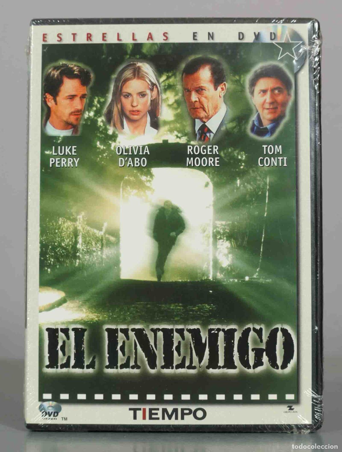 Cine: DVD. El enemigo - Luke Perry, Olivia d&acute;Abo, Roger Moore, Tom Conti PRECINTADO