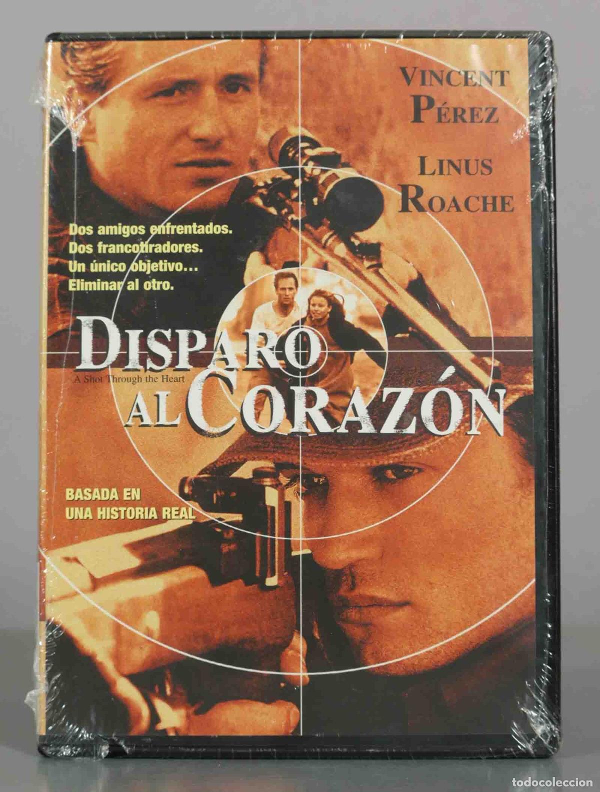 Cine: DVD. Disparo al coraz&oacute;n - Vincent Perez, Linus Roache PRECINTADO