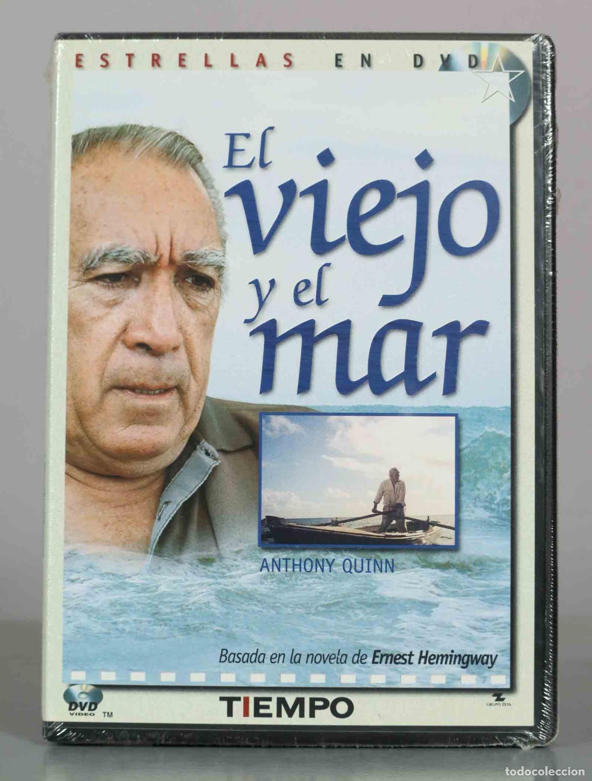 Cine: DVD. El viejo y el mar - Jud Taylor, Anthony Quinn, Ernest Hemingway PRECINTADO