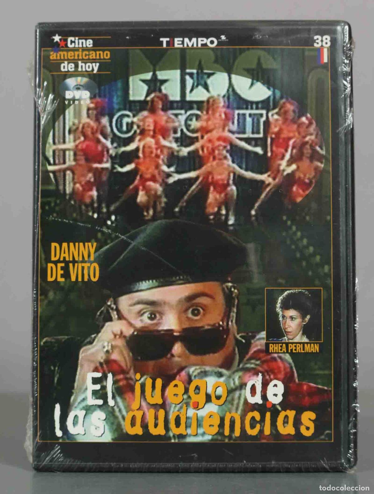 Cine: DVD. El juego de las audiencias - Danny DeVito, Rhea Perlman PRECINTADO