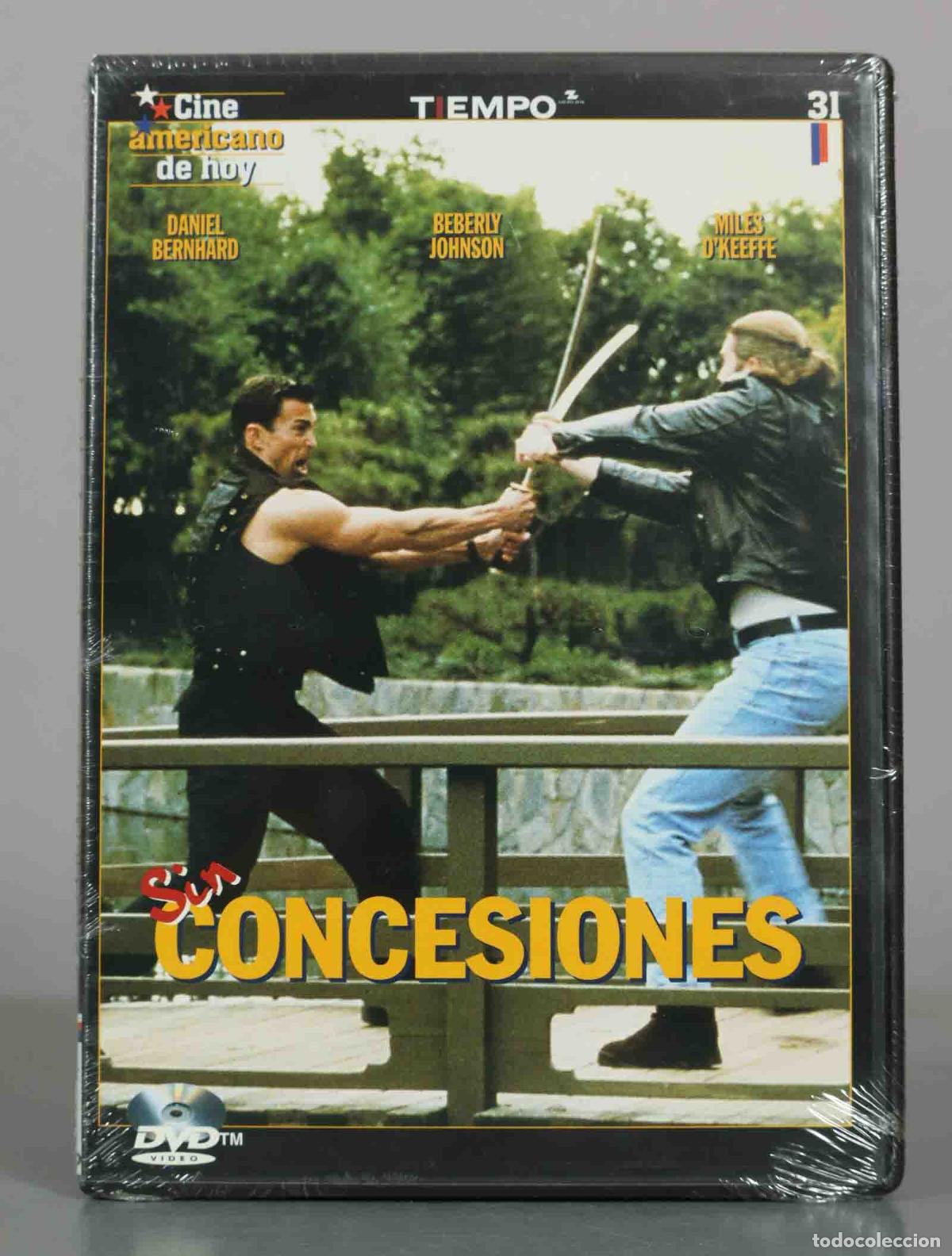 Cine: DVD. Sin concesiones - David Worth, Daniel Bernhardt, Beverly Johnson, Miles O&acute;Keeffe PRECINTADO
