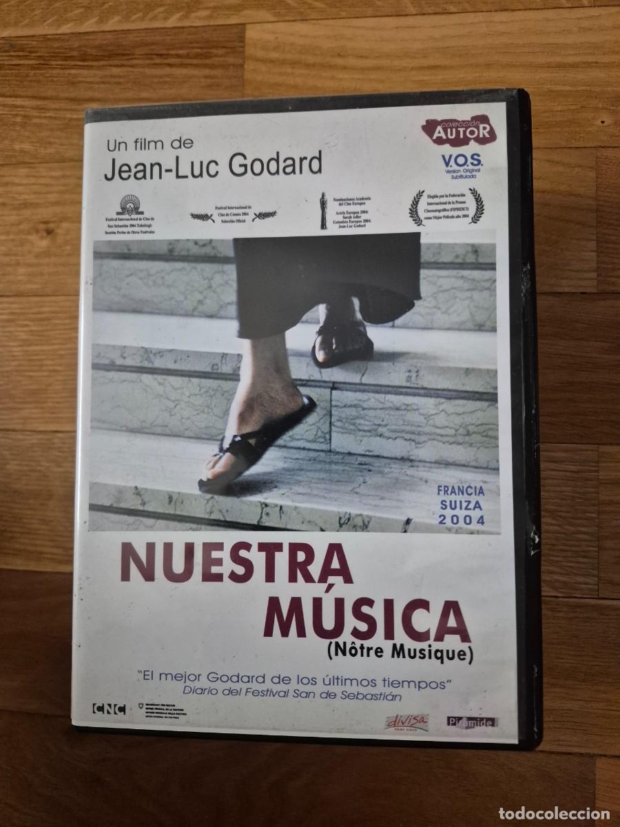 Cine: Nuestra musica, dvd Jean Luc Godard Sarah Adler Nade Dieu Rony Kramer