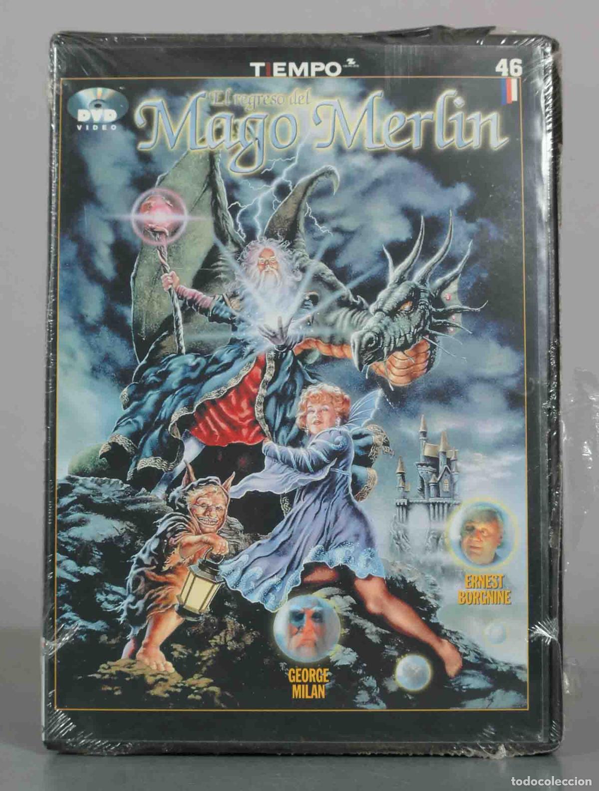 Cinema: DVD. El regreso del Mago Merl&iacute;n - Kenneth J. Berton, George Milan, Ernest Borgnine PRECINTADO