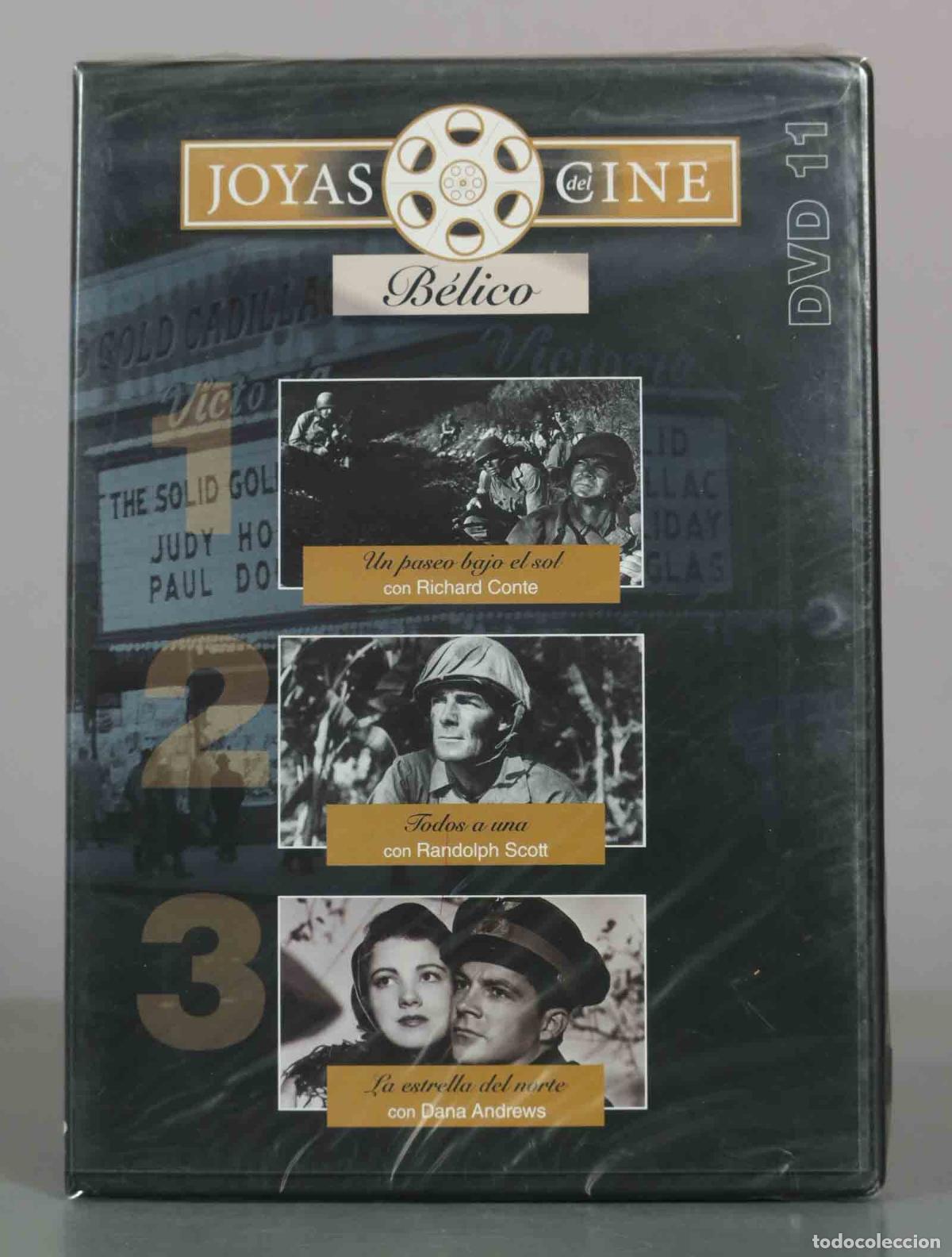 Cinema: DVD. Joyas del Cine - B&eacute;lico - Un Paseo Bajo el Sol, Todos a Una, La Estrella del Norte PRECINTADO