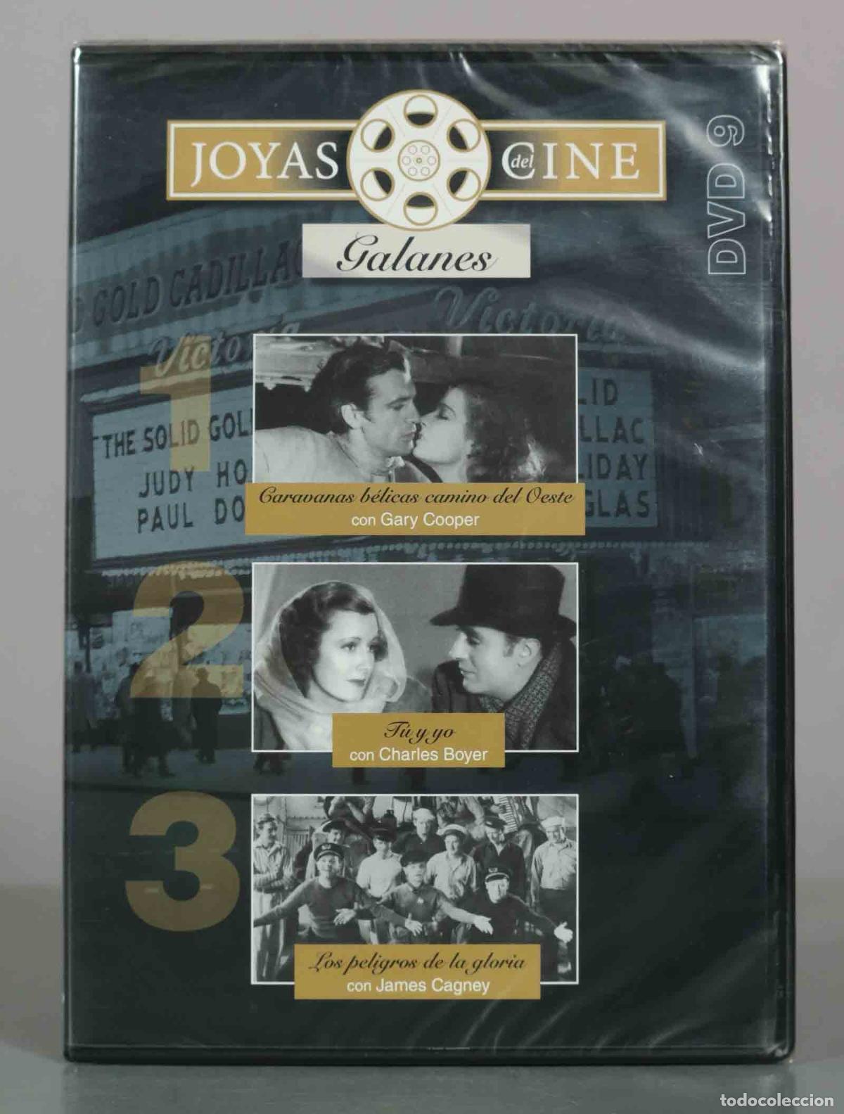 Cinema: DVD. Joyas del Cine Galanes - Caravanas b&eacute;licas camino del Oeste, T&uacute; y yo, Los peligros PRECINTADO