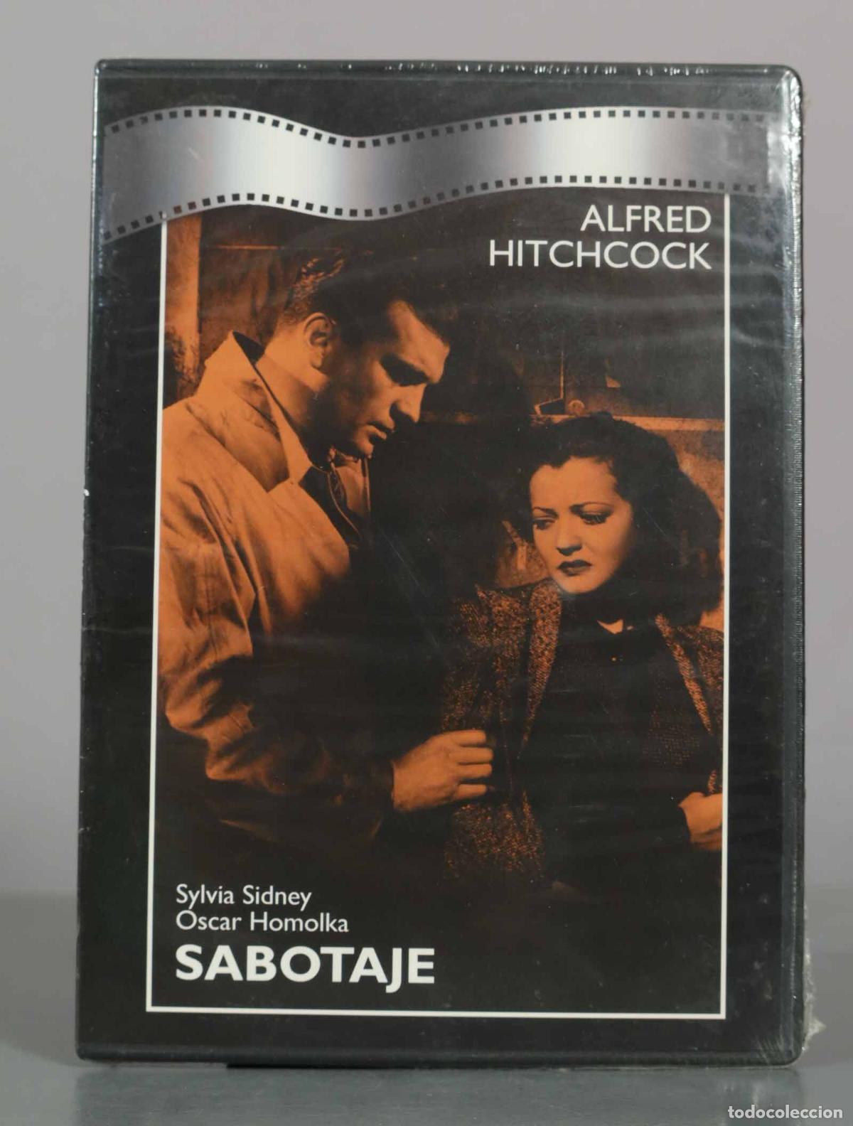 Cinema: DVD. Sabotaje - Alfred Hitchcock, Sylvia Sidney, Oskar Homolka PRECINTADO