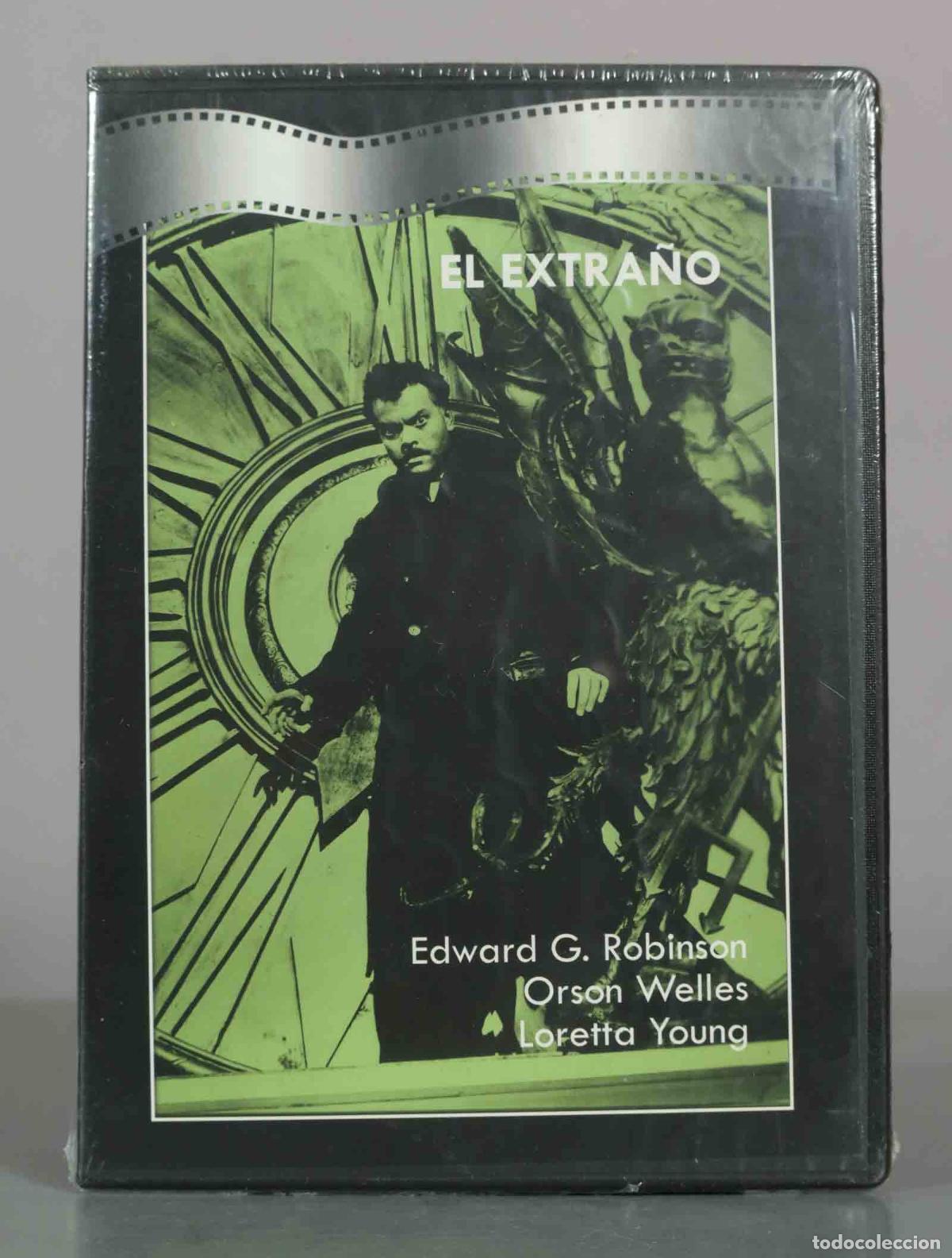 Cinema: DVD. El Extra&ntilde;o - Orson Welles, Edward G. Robinson, Loretta Young PRECINTADO