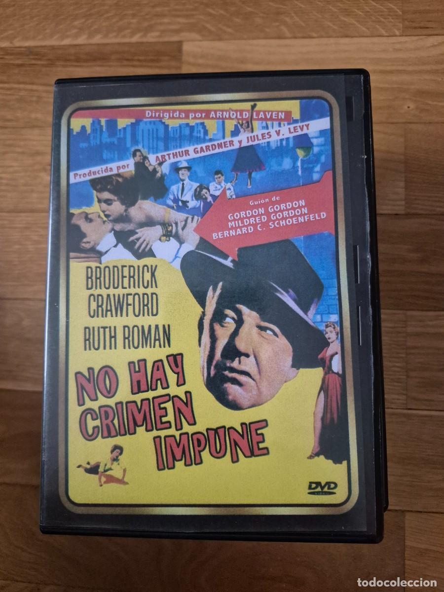 Cinema: No hay crimen impune, dvd Arnold Laven Broderick Crawford Ruth Roman