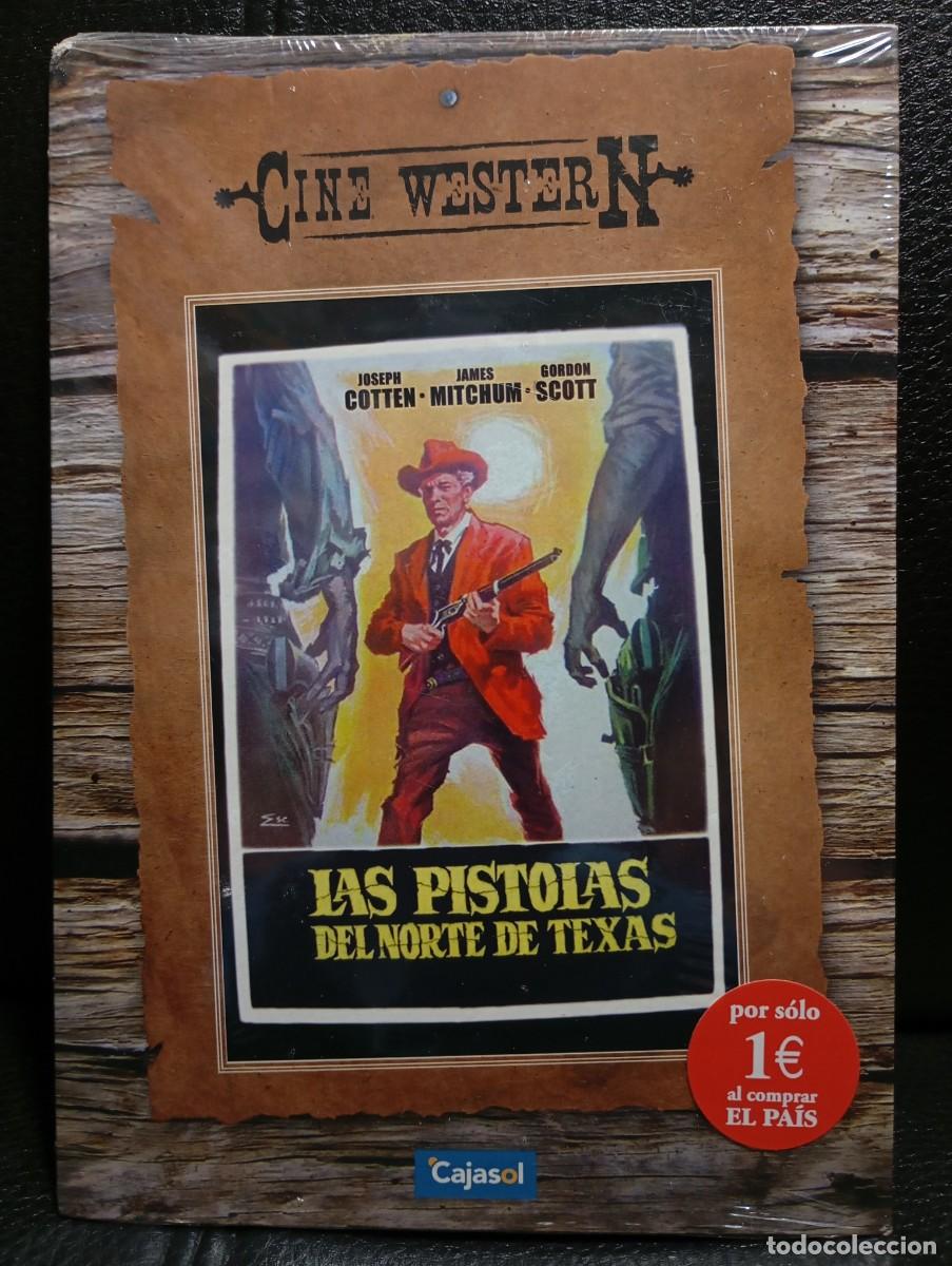 Cine: LAS PISTOLAS DEL NORTE DE TEXAS - DVD - PORTADA DE CARTON - CINE WESTERN - JAMES MITCHUM