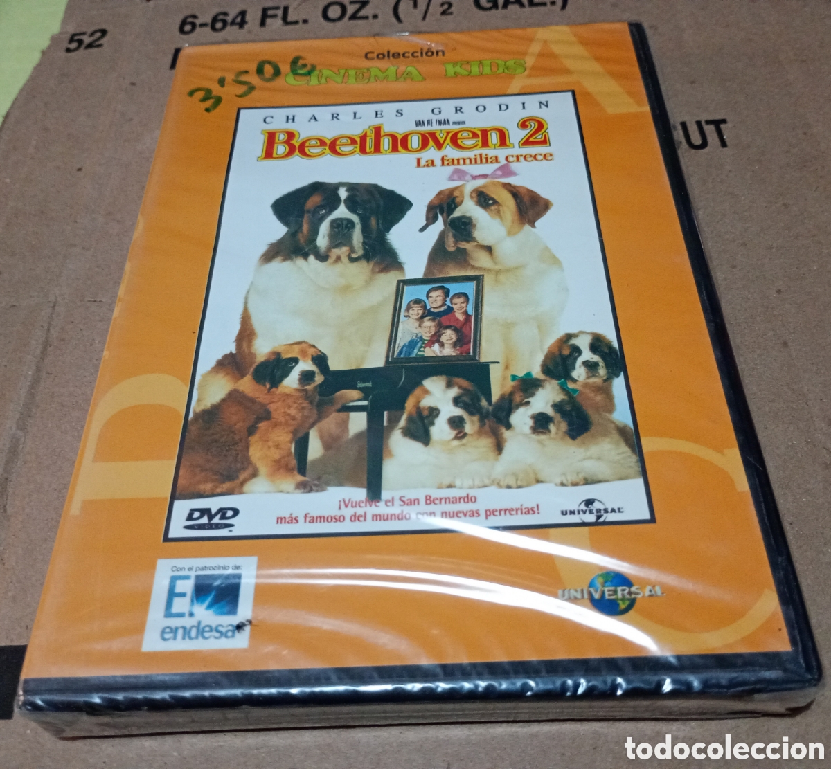 Cine: Beethoven 2 DVD NUEVO PRECINTADO