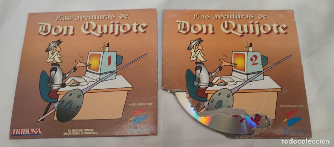 Cine: 2 CD ROM MULTIMEDIA, LAS AVENTURAS DE DON QUIJOTE, TRIBUNA