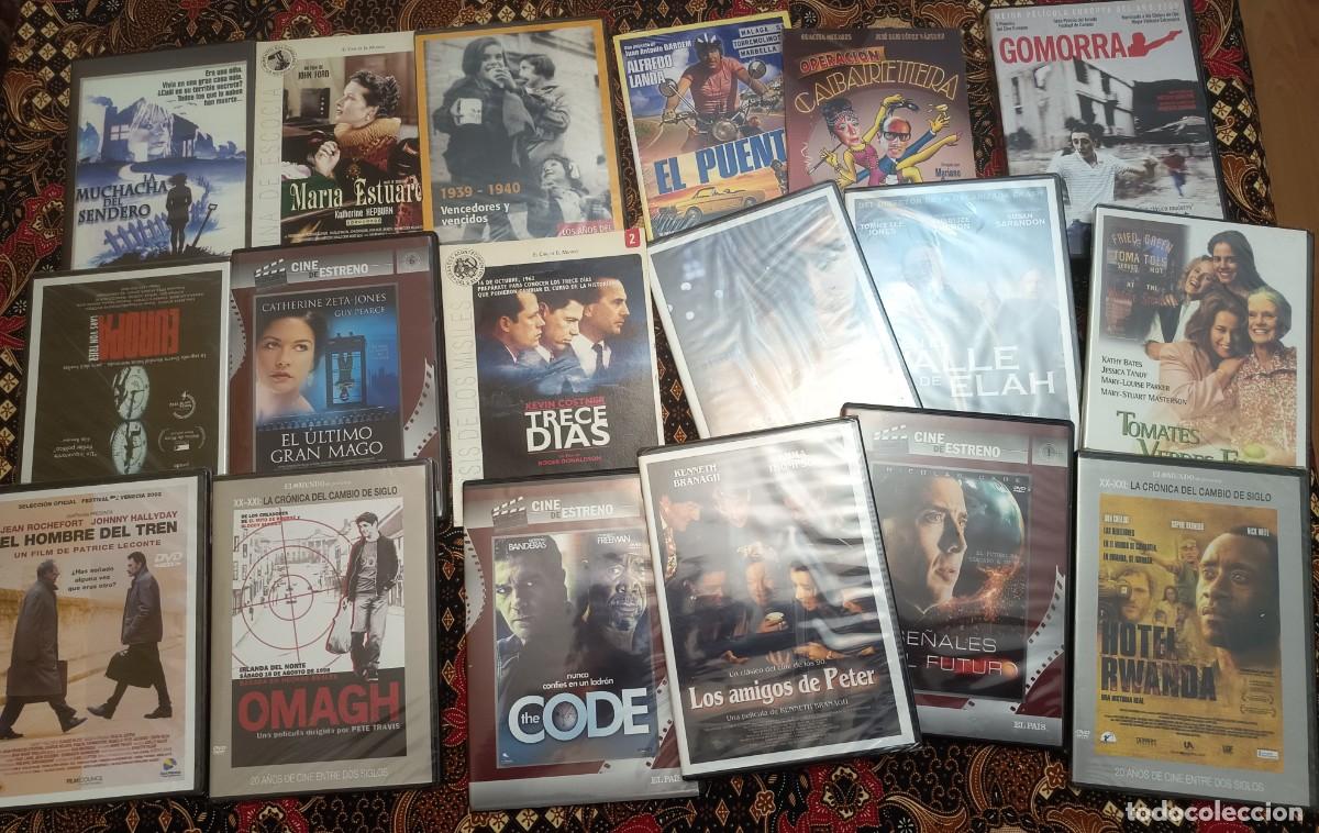 Cine: GRAN LOTE DE 18 DIECIOCHO DVD&acute;S, VARIADOS