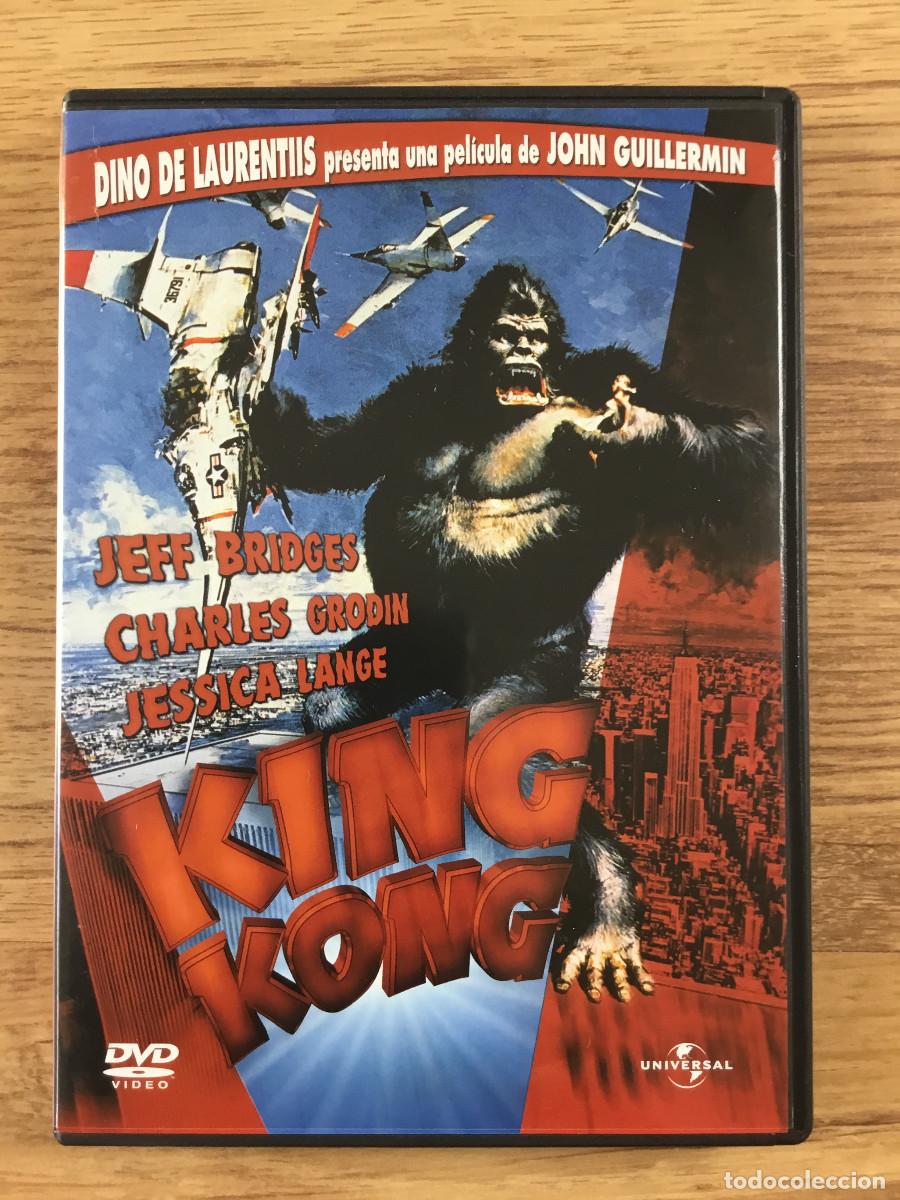 Cine: KING KONG - JEFF BRIDGES & JESSICA LANGE - ESPA&Ntilde;OL CASTELLANO