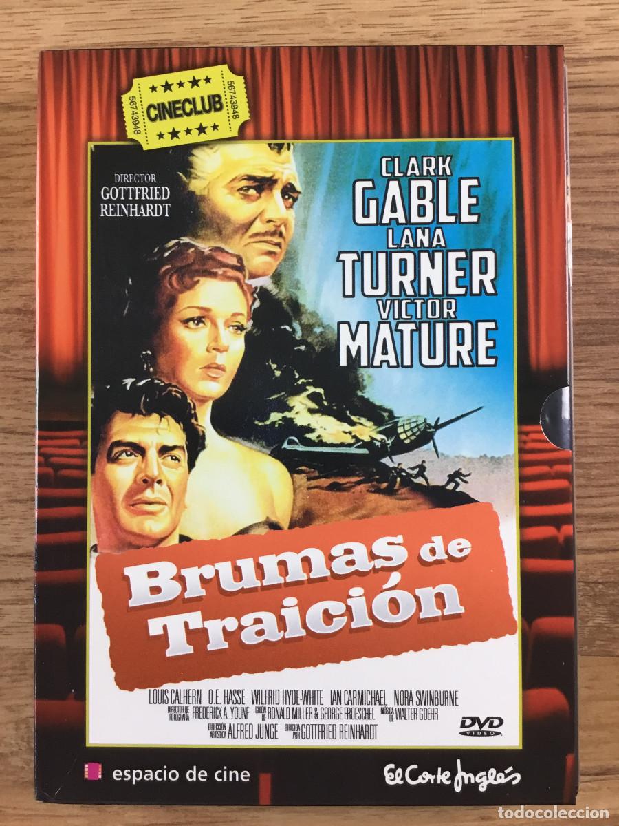 Cine: BRUMAS DE TRAICI&Oacute;N - CLARK GABLE & LANA TURNER - DVD + LIBRETO SOBRE EL FILM - ESPA&Ntilde;OL CASTELLANO