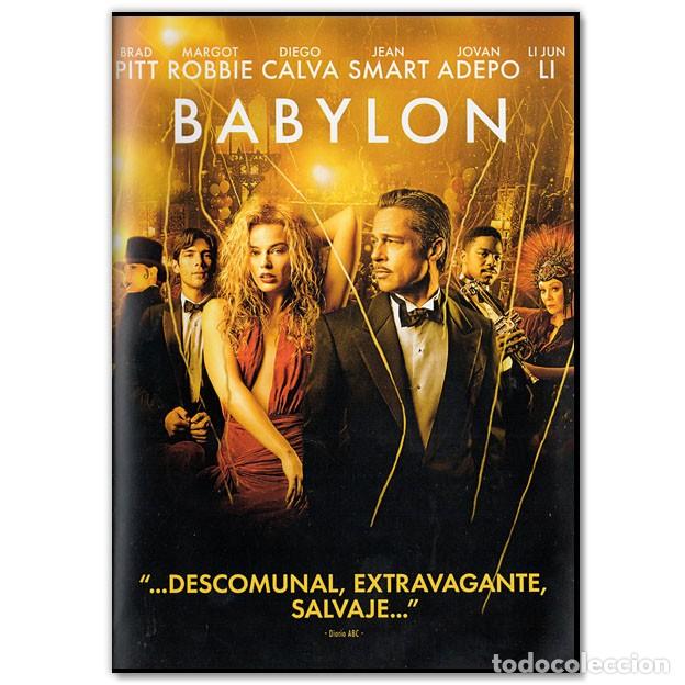 Cine: BABYLON DVD (Comedia, Margot Robbie, Brad Pitt)