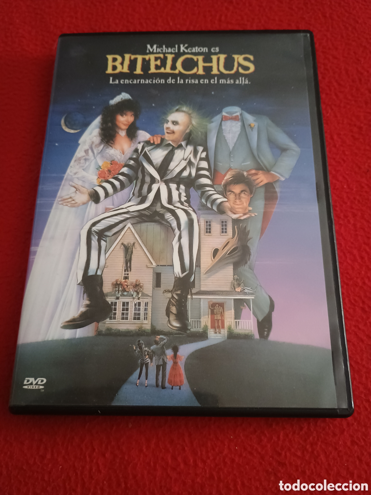 Cine: Dvd bitelchus - Tim burton Michael Keaton Alec baldwin geena Davis winona ryder Jeffrey jones