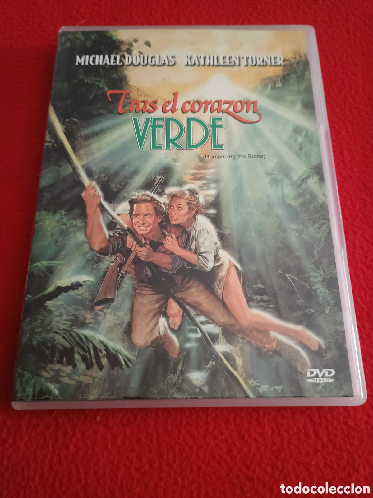 Cin&eacute;ma: Dvd tras el coraz&oacute;n verde - Michael Douglas kathleen Turner Danny devito