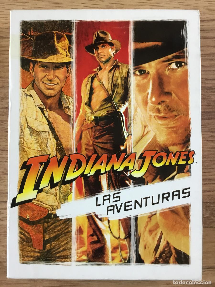 Cine: INDIANA JONES LAS AVENTURAS - TRILOG&Iacute;A COMPLETA - 3 DVD - ESPA&Ntilde;OL CASTELLANO