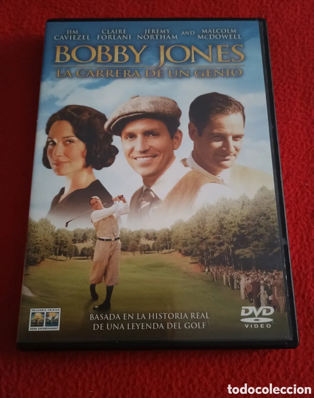 Cine: Dvd Bobby Jones la carrera de un genio - Jim caviezel malcolm mcdowell